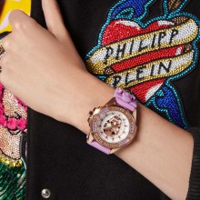 Philipp Plein Unisex Uhr The $kull Genderless Crystal Philipp Plein Unisex Uhr The $kull Genderless Crystal