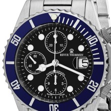 Revue Thommen Herren Armbanduhr Automatik Taucheruhr Diver Chrono Edelstahl 1757... Revue Thommen Herren Armbanduhr Automatik Taucheruhr Diver Chrono Edelstahl 1757...