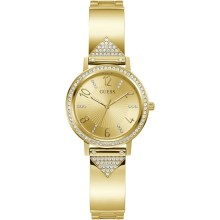 Guess Damen Armbanduhr Tri Luxe goldfarben GW0474L2 Guess Damen Armbanduhr Tri Luxe goldfarben GW0474L2