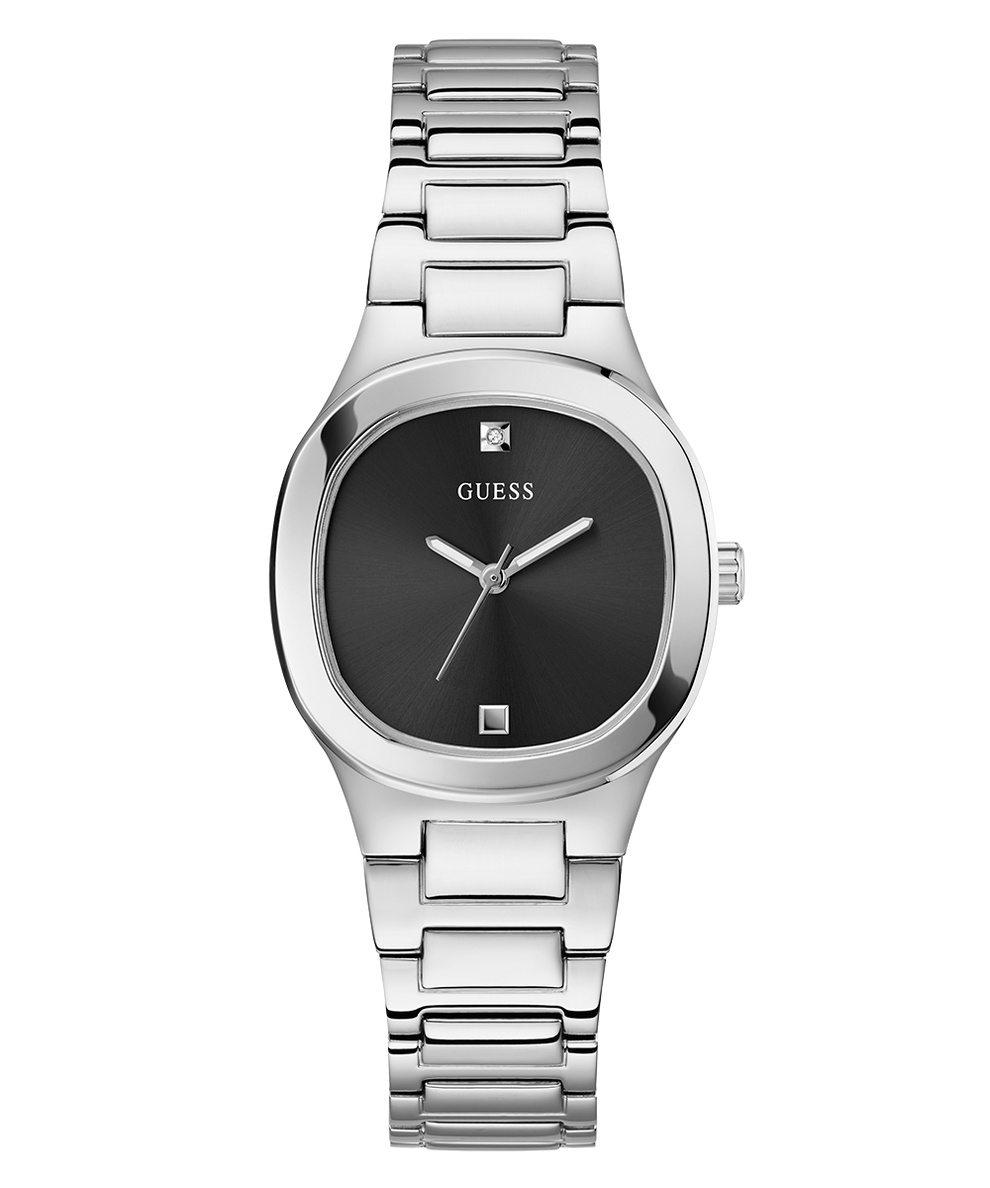 Guess Damen Armbanduhr Eve silber, schwarz 32 mm GW0615L1 – Bild 3