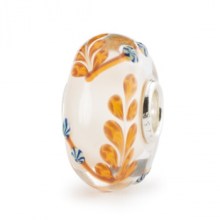 Trollbeads Goldene Weide Bead Orange TGLBE-20404 Trollbeads Goldene Weide Bead Orange TGLBE-20404