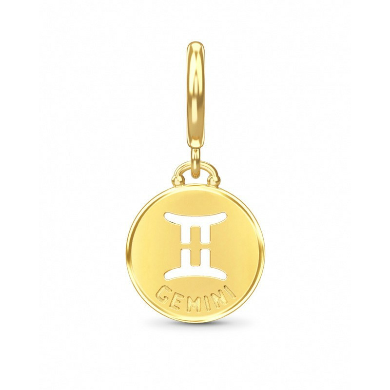 Endless Jewelry Damen Coin Anhänger Sternzeichen Zwillinge Gold 53346-3 Endless Jewelry Damen Coin Anhänger Sternzeichen Zwillinge Gold 53346-3