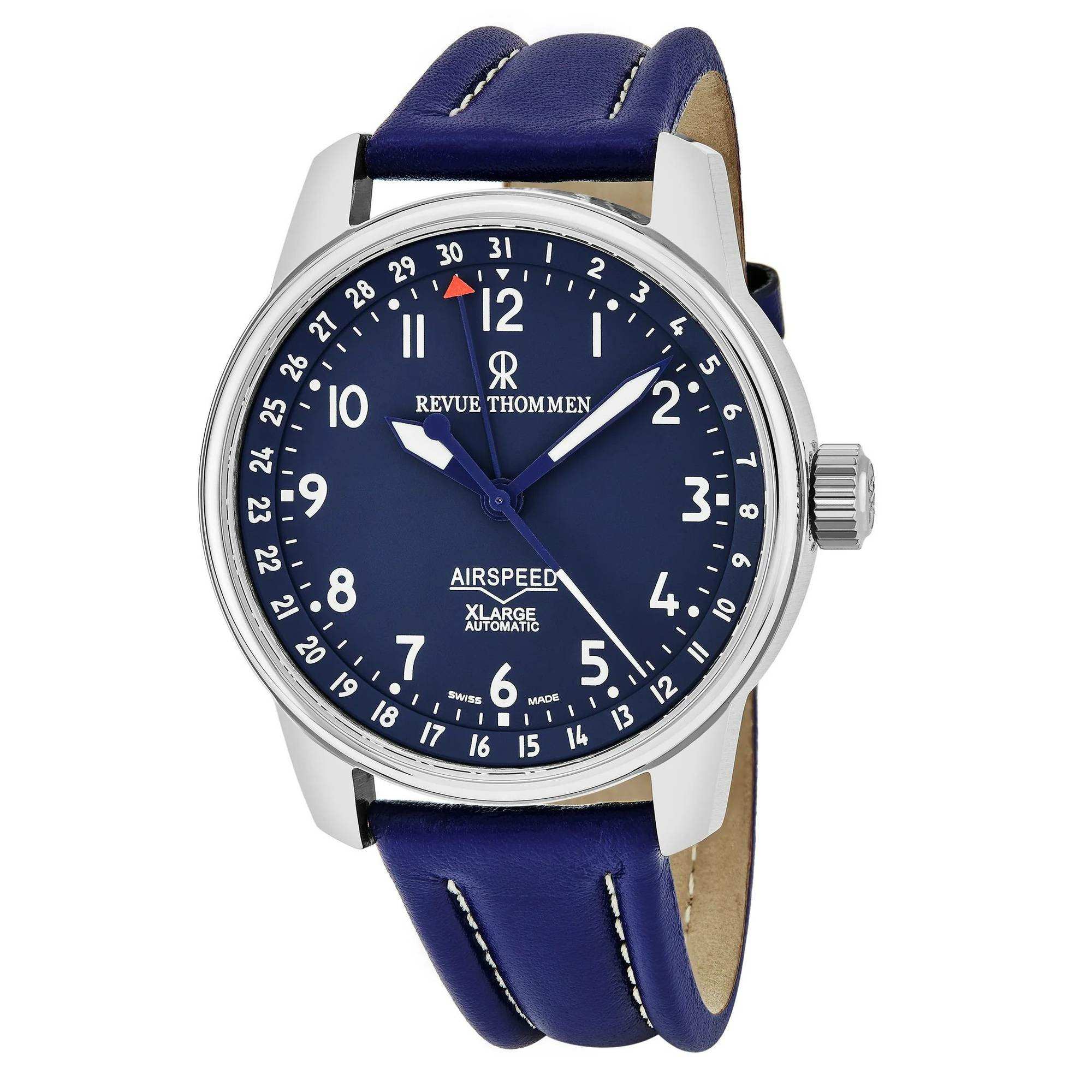 Revue Thommen Herrenuhr Airspeed XL 16050.2535 Blau – Bild 2