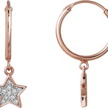 Xenox Damen Creolen Sternenzauber Zirkonia Sterne Rosegold XS3750R Xenox Damen Creolen Sternenzauber Zirkonia Sterne Rosegold XS3750R