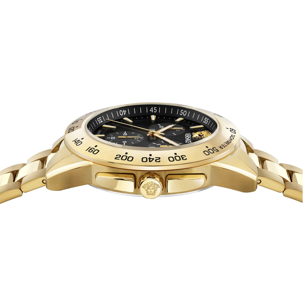 Versace Uhr Herren V‑Sport Chrono Gold/Schwarz VEKIA0725 Versace Uhr Herren V‑Sport Chrono Gold/Schwarz VEKIA0725
