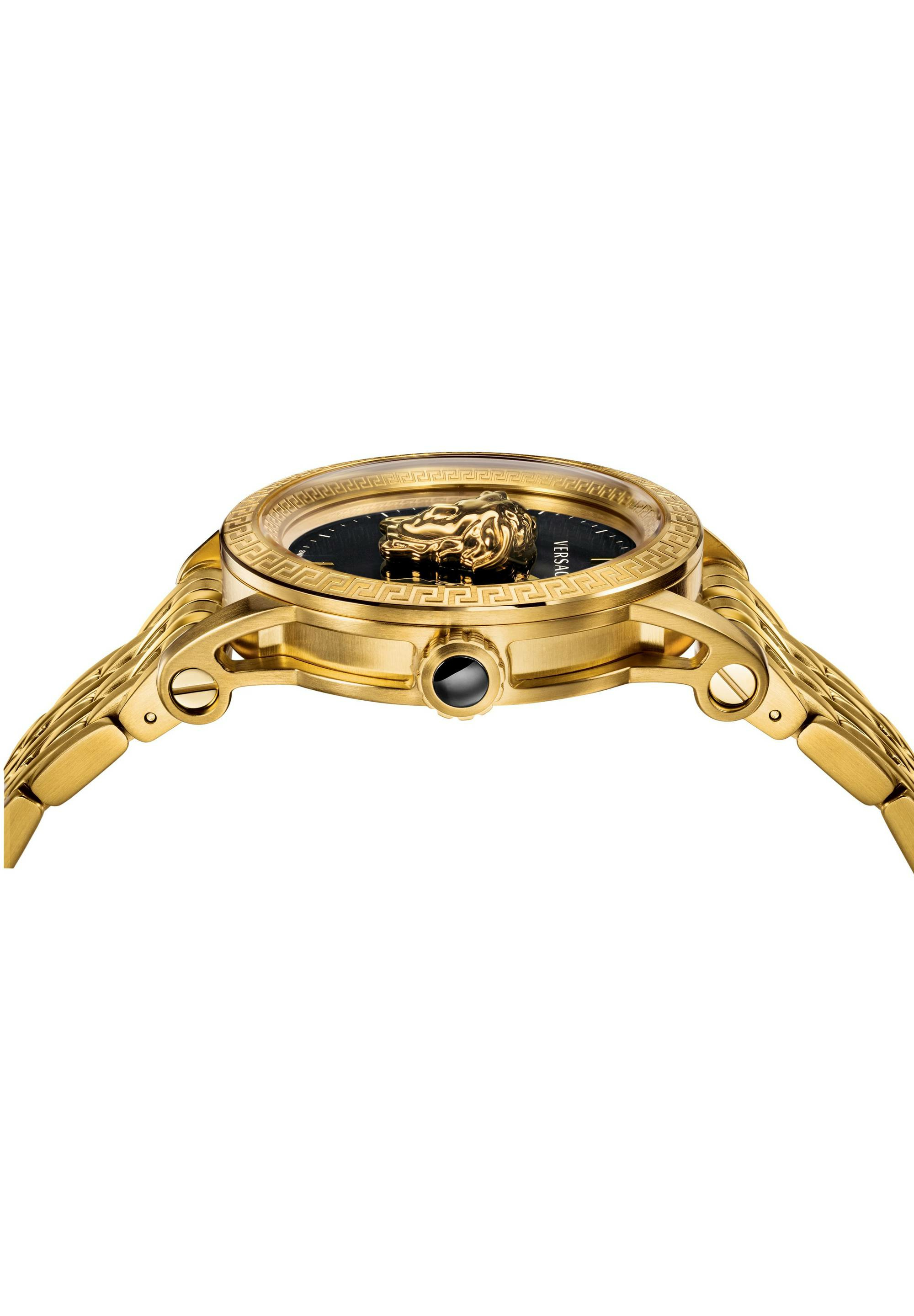 Versace Palazzo Empire Schweizer Herrenuhr Gold Stahl 43mm VERD008 19 – Bild 3
