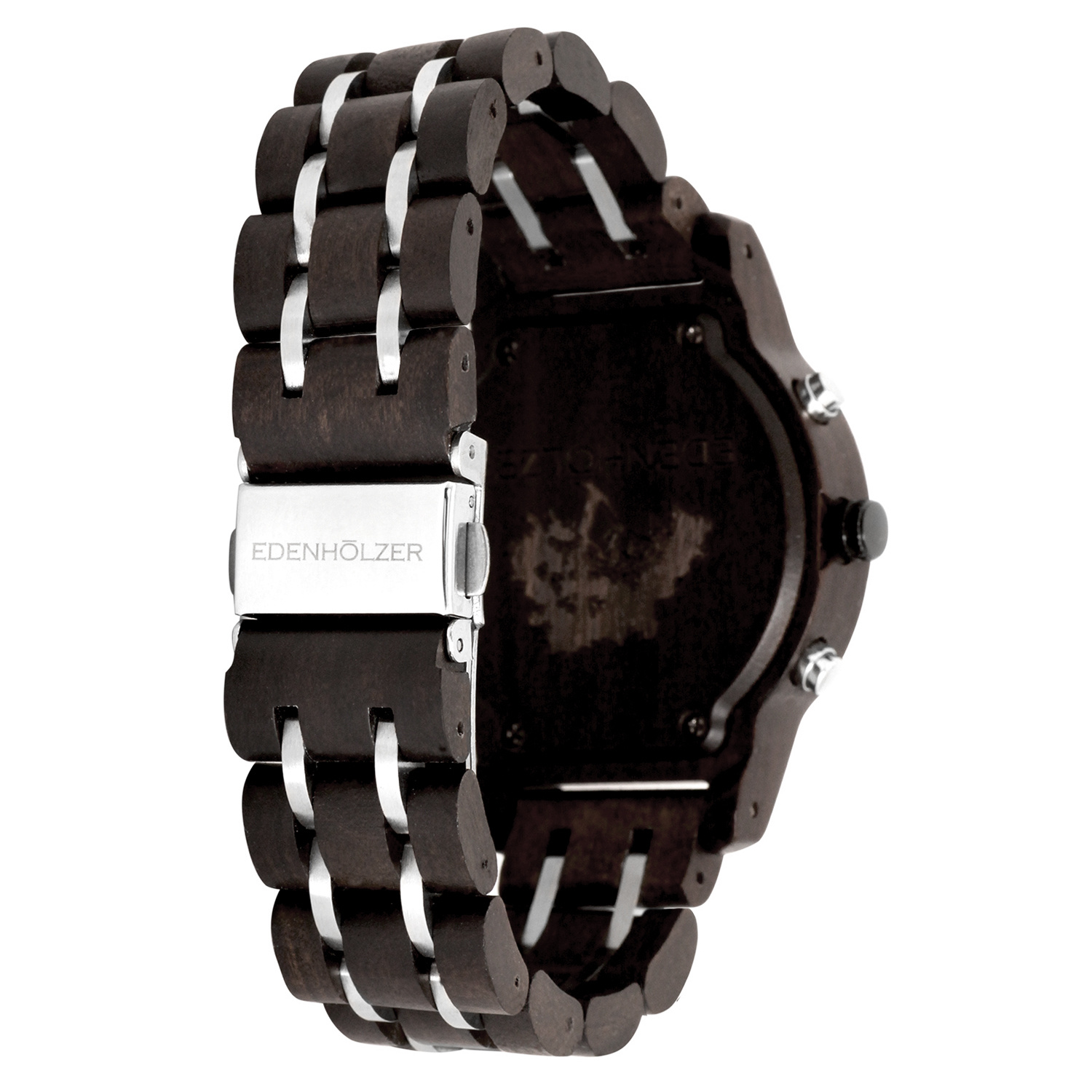 Edenhölzer Holzuhr Damen Holzarmband Chronograph St. Lucia Edenhölzer Holzuhr Damen Holzarmband Chronograph St. Lucia