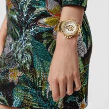 Philipp Plein Unisex Uhr The $kull Genderless Crystal Philipp Plein Unisex Uhr The $kull Genderless Crystal