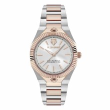 Plein Sport Damenuhr Metronaut PSDGA0425 Zwei-Ton Silber/Roségold Plein Sport Damenuhr Metronaut PSDGA0425 Zwei-Ton Silber/Roségold