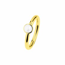 Ernstes Design Damen Ring Evia mit Button-Perle Größe 55 Gold R493-55 Ernstes Design Damen Ring Evia mit Button-Perle Größe 55 Gold R493-55