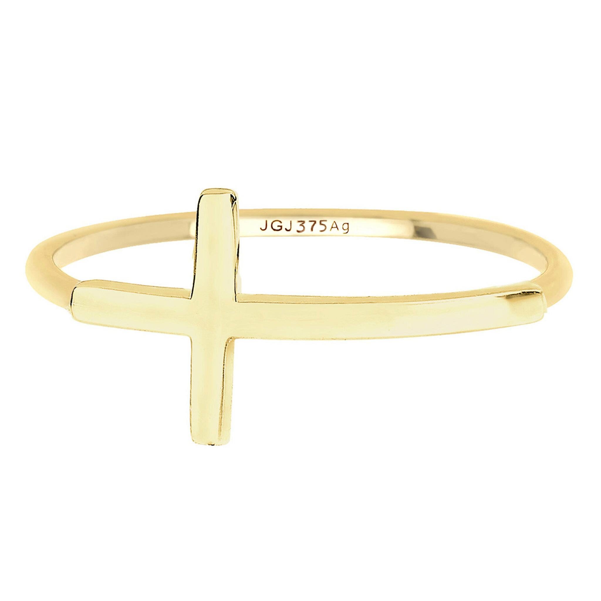 Ring Kreuz Symbol Trend Blogger 375 Gelbgold Ring Kreuz Symbol Trend Blogger 375 Gelbgold