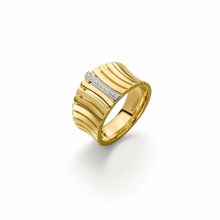 Damenring Elaine Firenze 14ct. Gelbgold 55624751R/3 Damenring Elaine Firenze 14ct. Gelbgold 55624751R/3