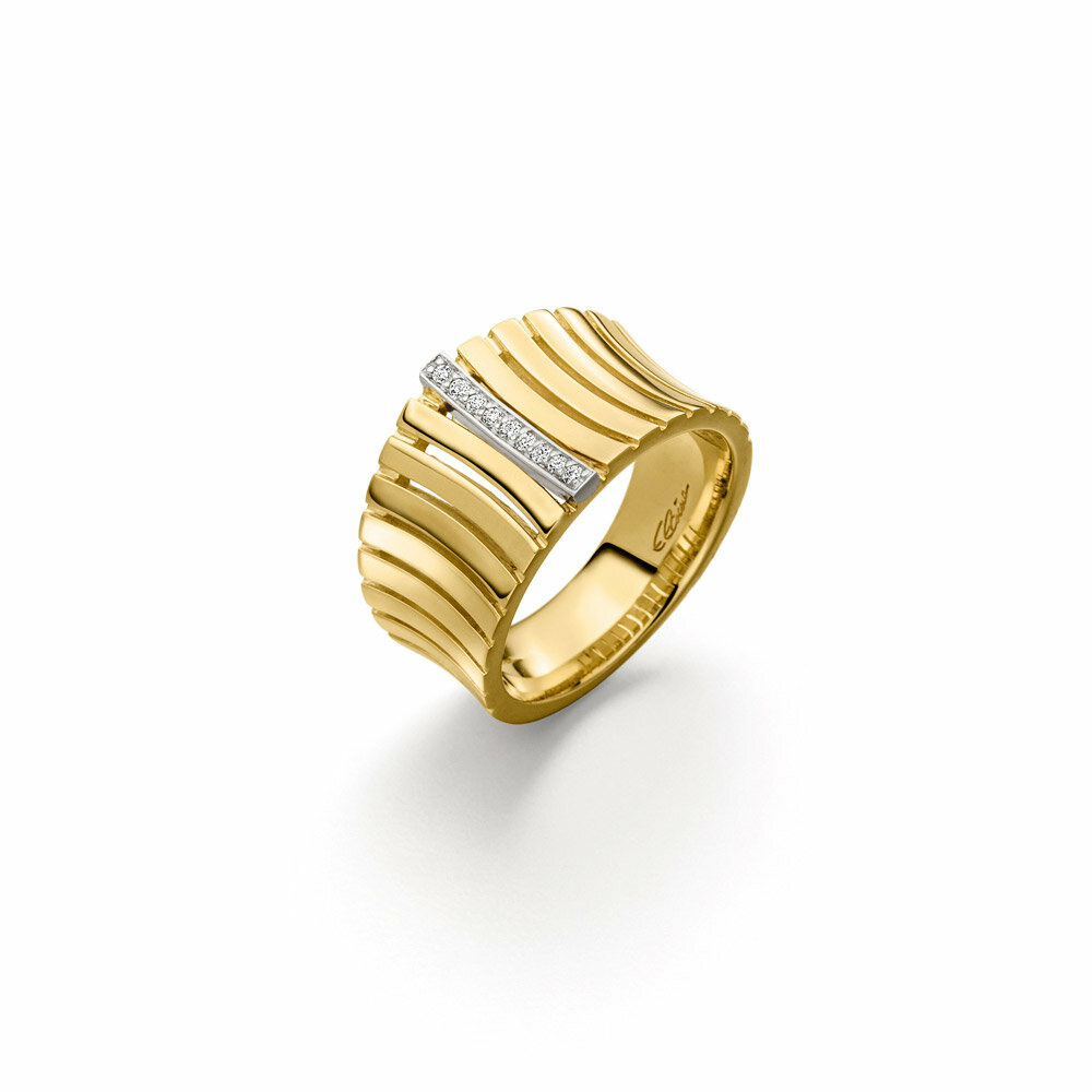 Damenring Elaine Firenze 14ct. Gelbgold 55624751R/3 Damenring Elaine Firenze 14ct. Gelbgold 55624751R/3