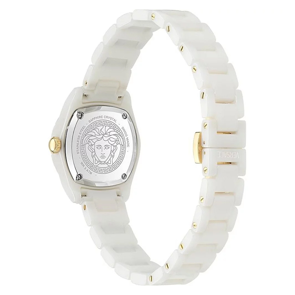 Versace Uhr Damen DV One Mini Weiß Keramik VE9F00224 – Bild 2