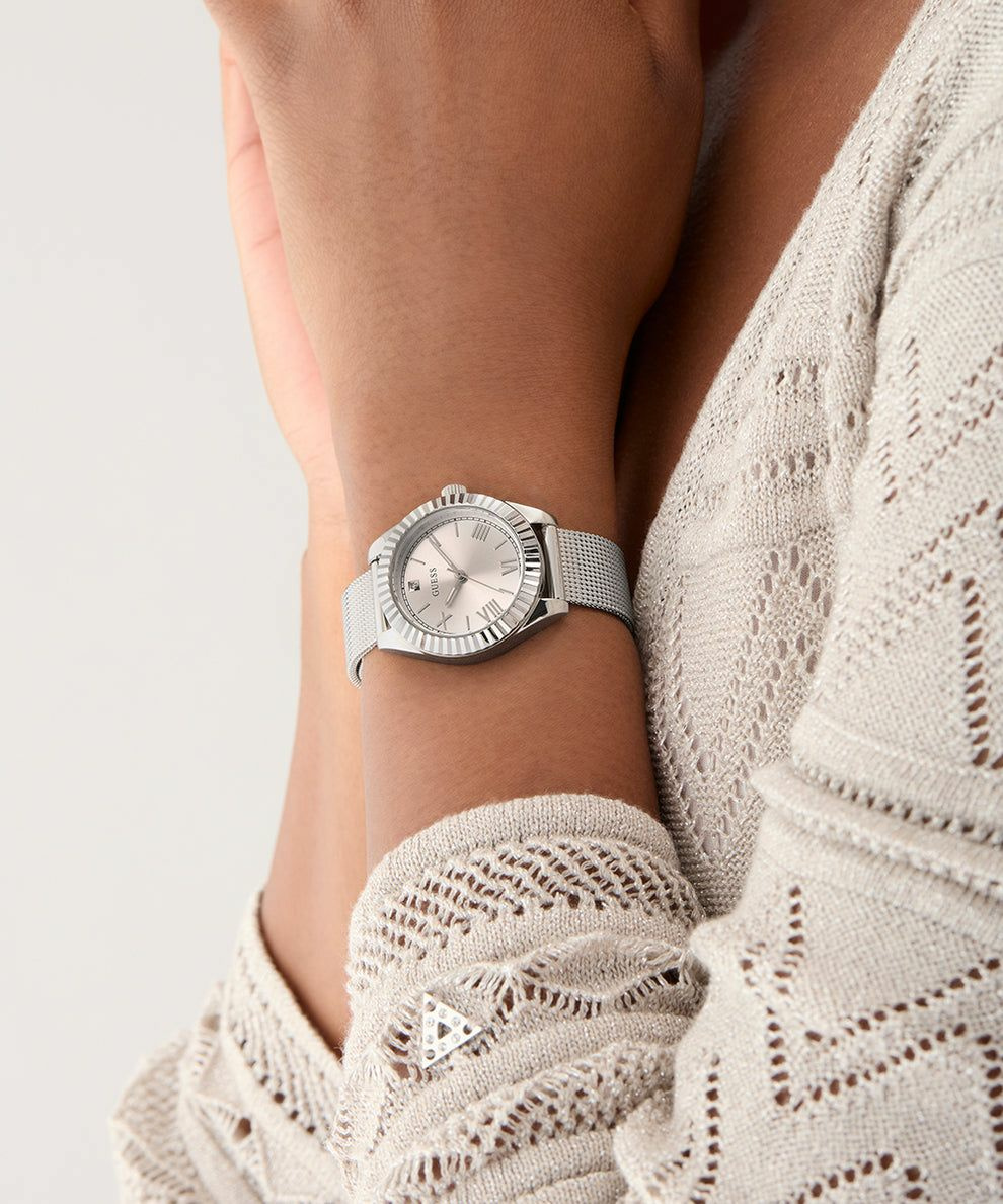 Guess Damen Armbanduhr silber GD MINI LUNA GW0842L1 – Bild 3