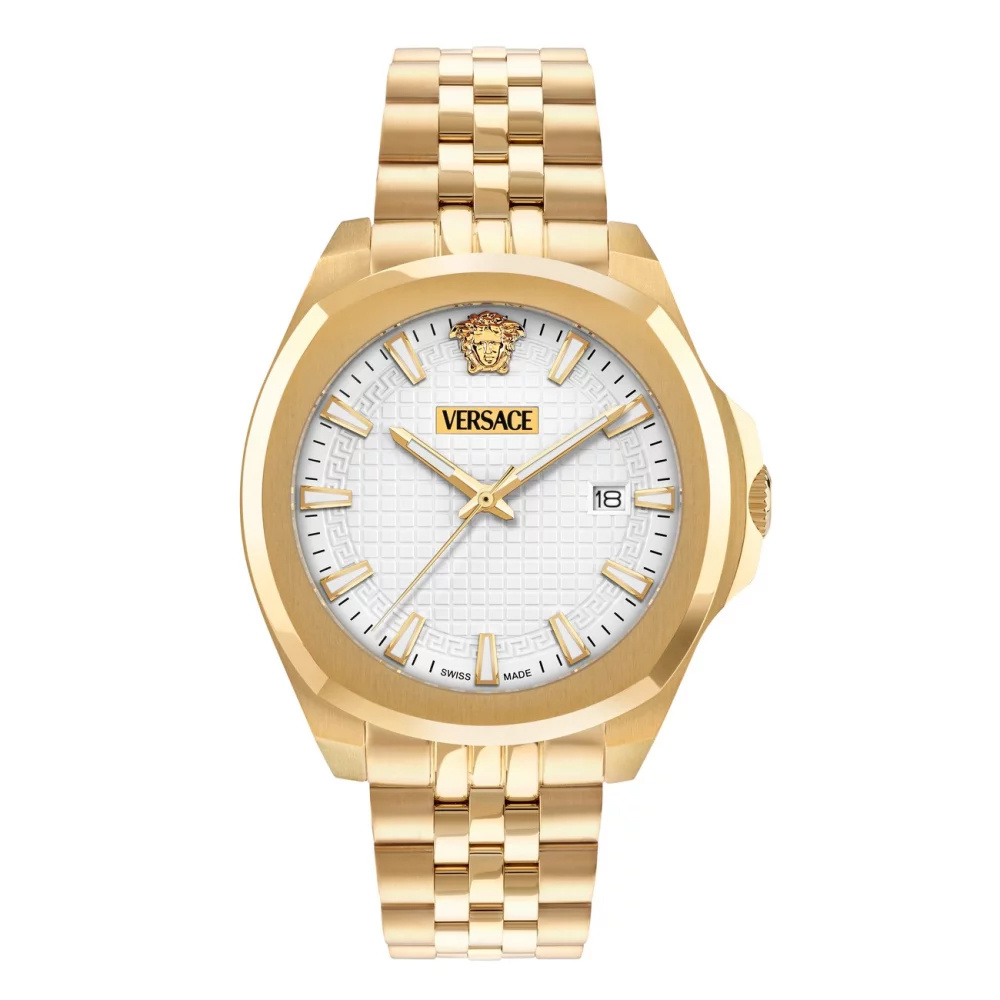 Versace Uhr Herren Gold/Weiß VEKKA0625 – Bild 2