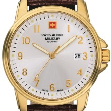 Swiss Alpine Military Herren Armbanduhr 40 mm Armband Leder 7011.1512 Swiss Alpine Military Herren Armbanduhr 40 mm Armband Leder 7011.1512