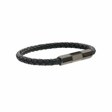 ASTON MARTIN Armband Herren AML THRILL Lederband Edelstahl Schwarz/IP Gun MJRIF5... ASTON MARTIN Armband Herren AML THRILL Lederband Edelstahl Schwarz/IP Gun MJRIF5...