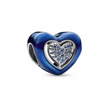 Pandora Damen Herz Charm Blau 792750C01 Pandora Damen Herz Charm Blau 792750C01