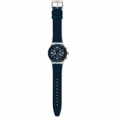 Swatch Irony - Chrono New YVS454 Blue Grid Uhr Swatch Irony - Chrono New YVS454 Blue Grid Uhr
