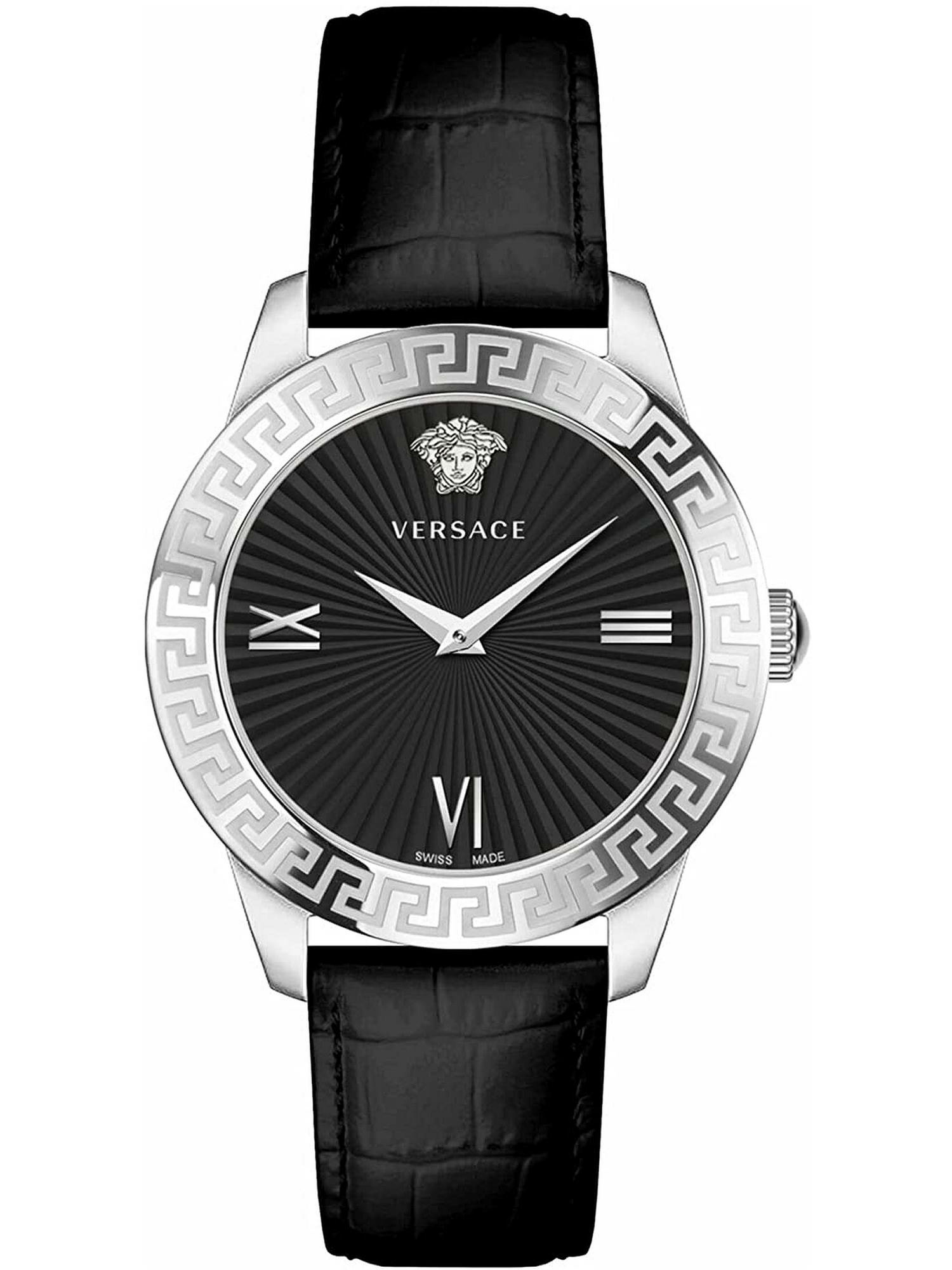 Versace Damen Armbanduhr Greca Signature 38 mm Greca-Signatur auf dem Gehäuse A... – Bild 3