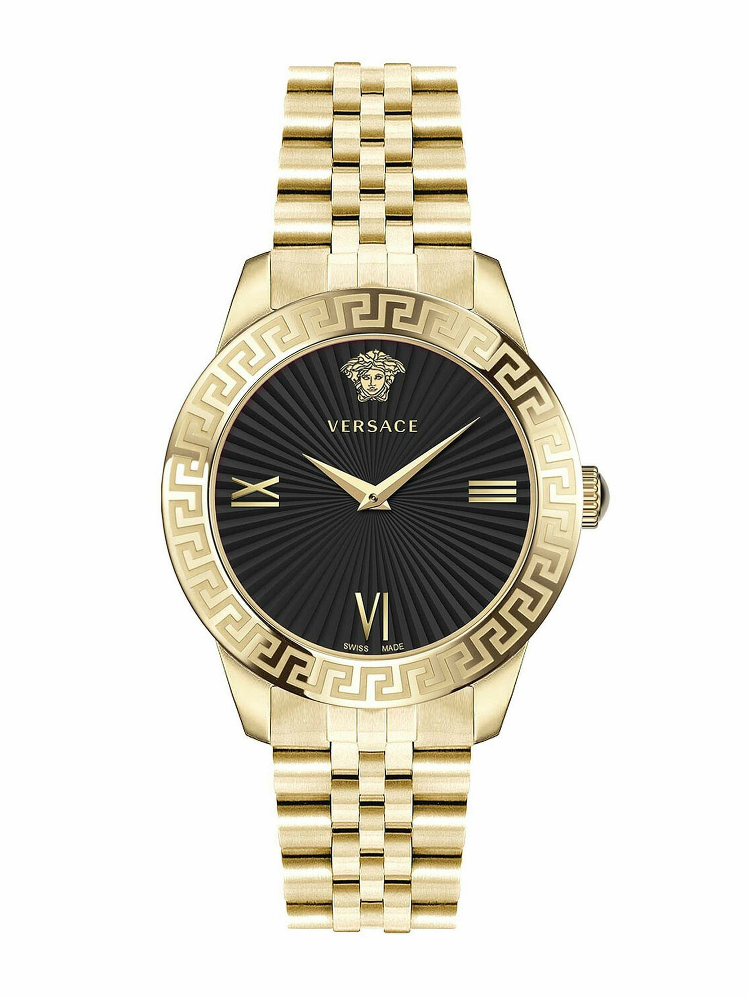 Versace Damen Armbanduhr Greca Signature 38 mm Greca-Signatur auf dem Gehäuse A... – Bild 3