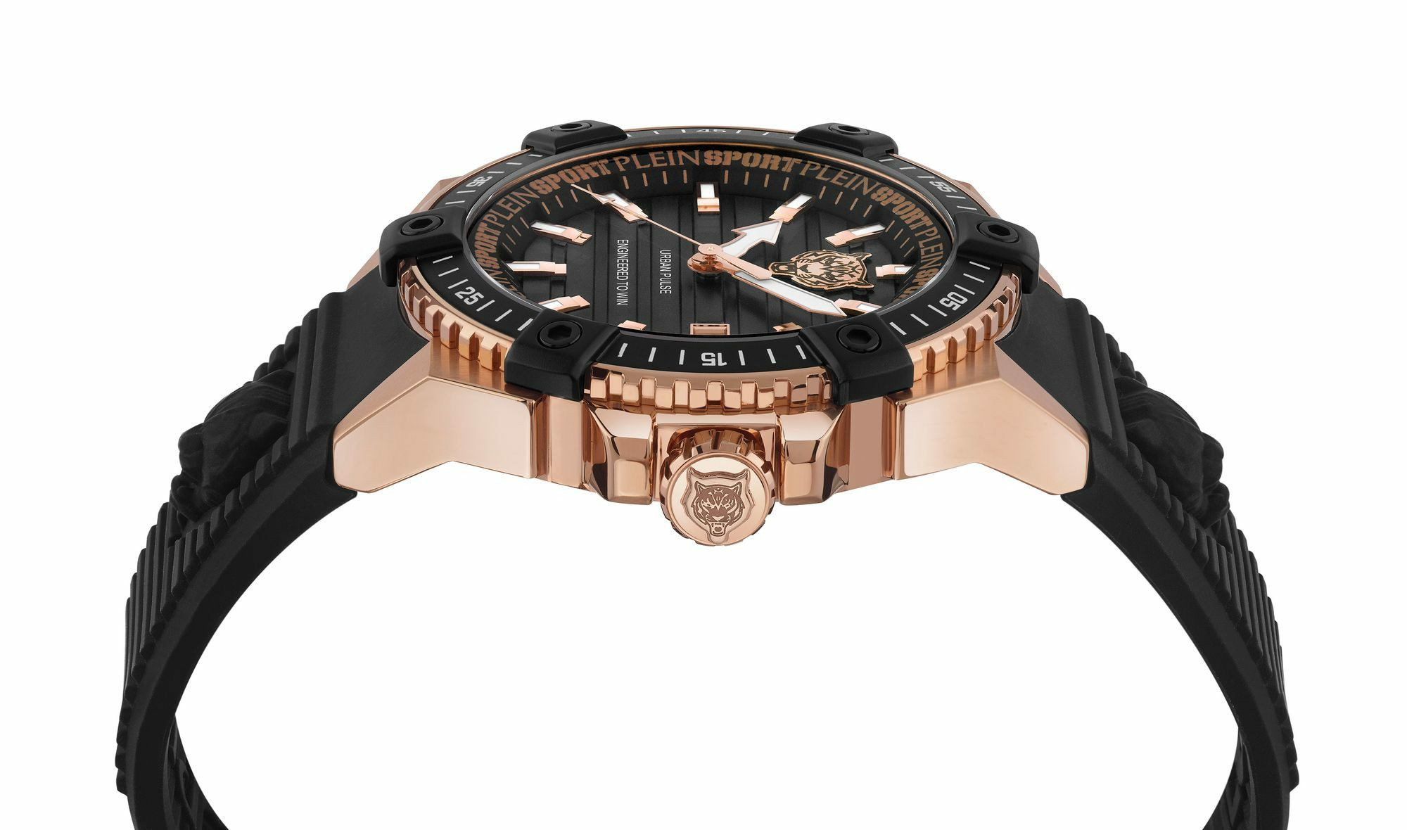 Philipp Plein Uhr Herren Urban Pulse PSFDA0424 Schwarz / Roségold – Bild 2