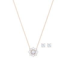 Swarovski Schmuck-Set Idyllia Sonne, Weiß, Roségold 5492282 Swarovski Schmuck-Set Idyllia Sonne, Weiß, Roségold 5492282