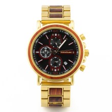 Edenhölzer Holzuhr Herren Armbanduhr Boracay ED091-004 Edenhölzer Holzuhr Herren Armbanduhr Boracay ED091-004