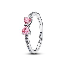 Ring Bow fancy pink zir. Ring Bow fancy pink zir.
