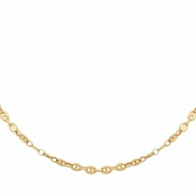 Collier 925 Silber vergoldet Choker Kaffeebohnenkette 41185026113630 Collier 925 Silber vergoldet Choker Kaffeebohnenkette 41185026113630