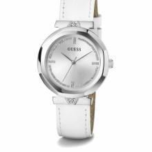 Guess Damen Armbanduhr RUMOUR weiß, silber 34 mm GW0689L1 Guess Damen Armbanduhr RUMOUR weiß, silber 34 mm GW0689L1