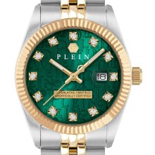 Philipp Plein Damenuhr Date Superlative Bicolor/grün Philipp Plein Damenuhr Date Superlative Bicolor/grün