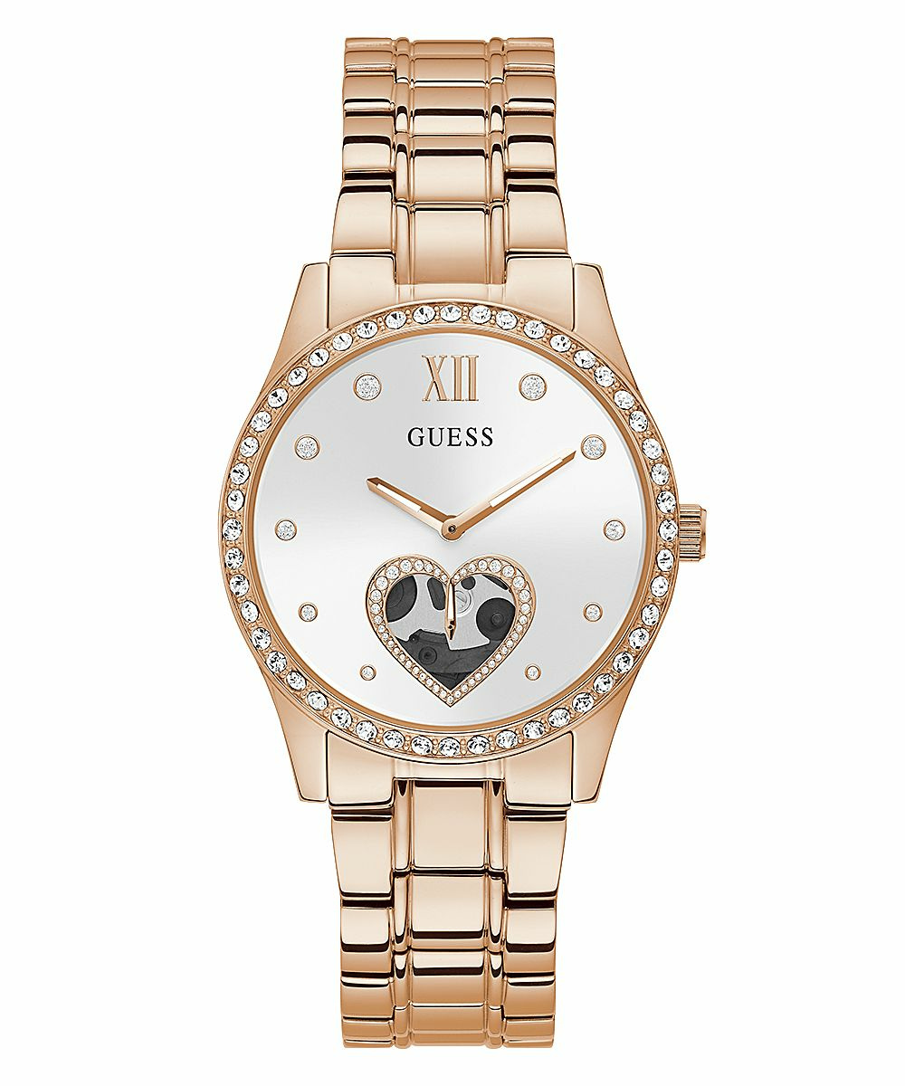 Guess Damen Armbanduhr Be Loved 38 mm Herz auf Zifferblatt Armband Edelstahl GW0... Guess Damen Armbanduhr Be Loved 38 mm Herz auf Zifferblatt Armband Edelstahl GW0...