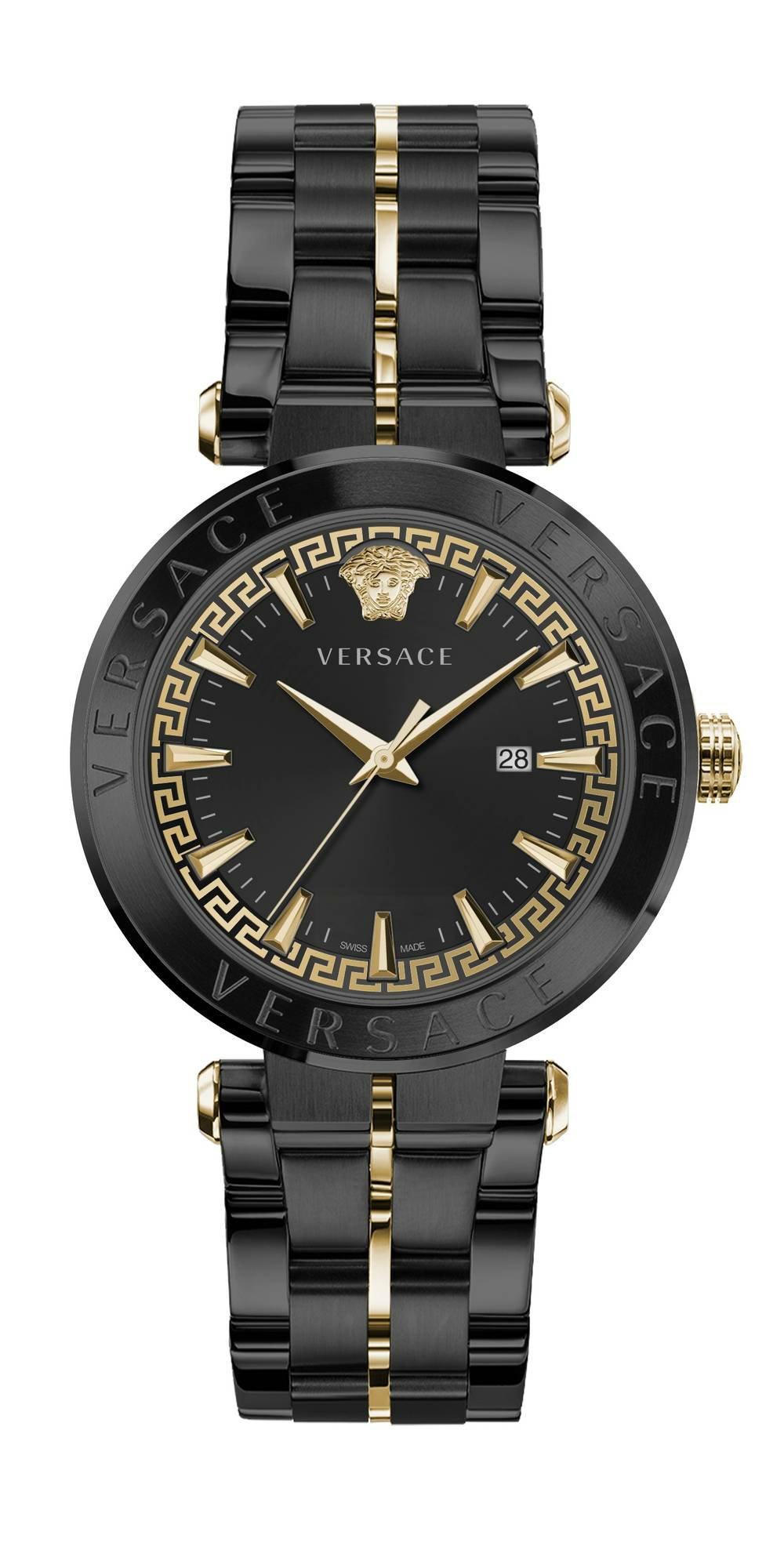 Versace Herren Armbanduhr AION 44 mm Armband Edelstahl VE2F006 21 – Bild 2