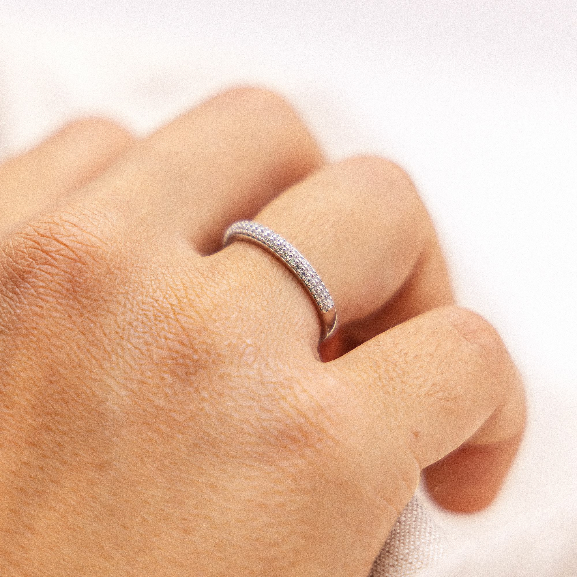 Fascination by Ellen K. Gold 375 mit Zirkonia weiß Ring 41676925435998