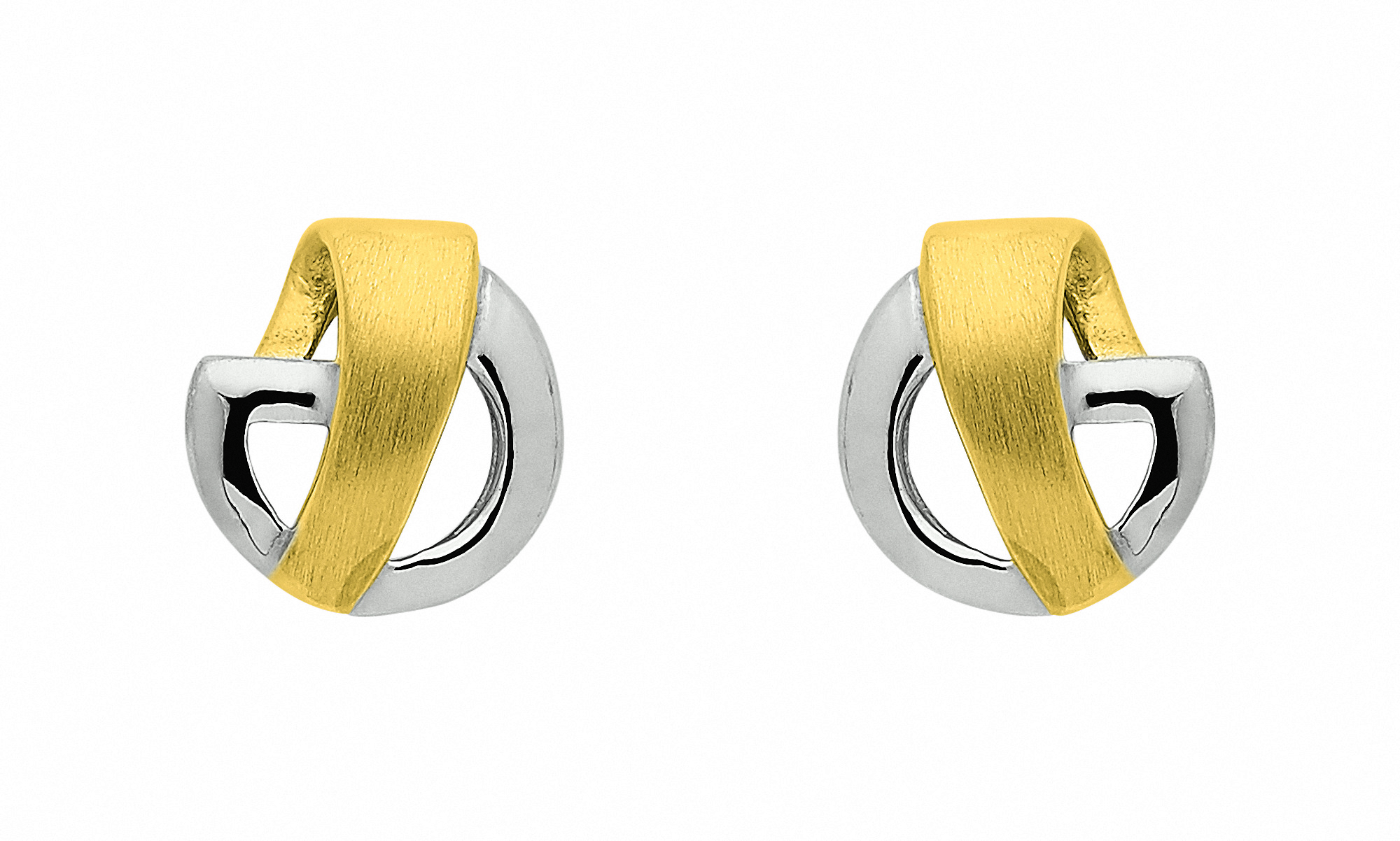 Damen 333 Gold Ohrringe  Ohrstecker – Bild 2