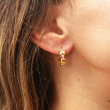 Creole 925 Sterling Silber gelb vergoldet Kettenglieder 41185173438558 Creole 925 Sterling Silber gelb vergoldet Kettenglieder 41185173438558