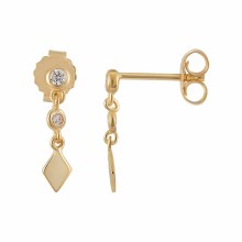 Ohrringe 925 Sterling Silber vergoldet Boho Zirkonia 41185216987230 Ohrringe 925 Sterling Silber vergoldet Boho Zirkonia 41185216987230