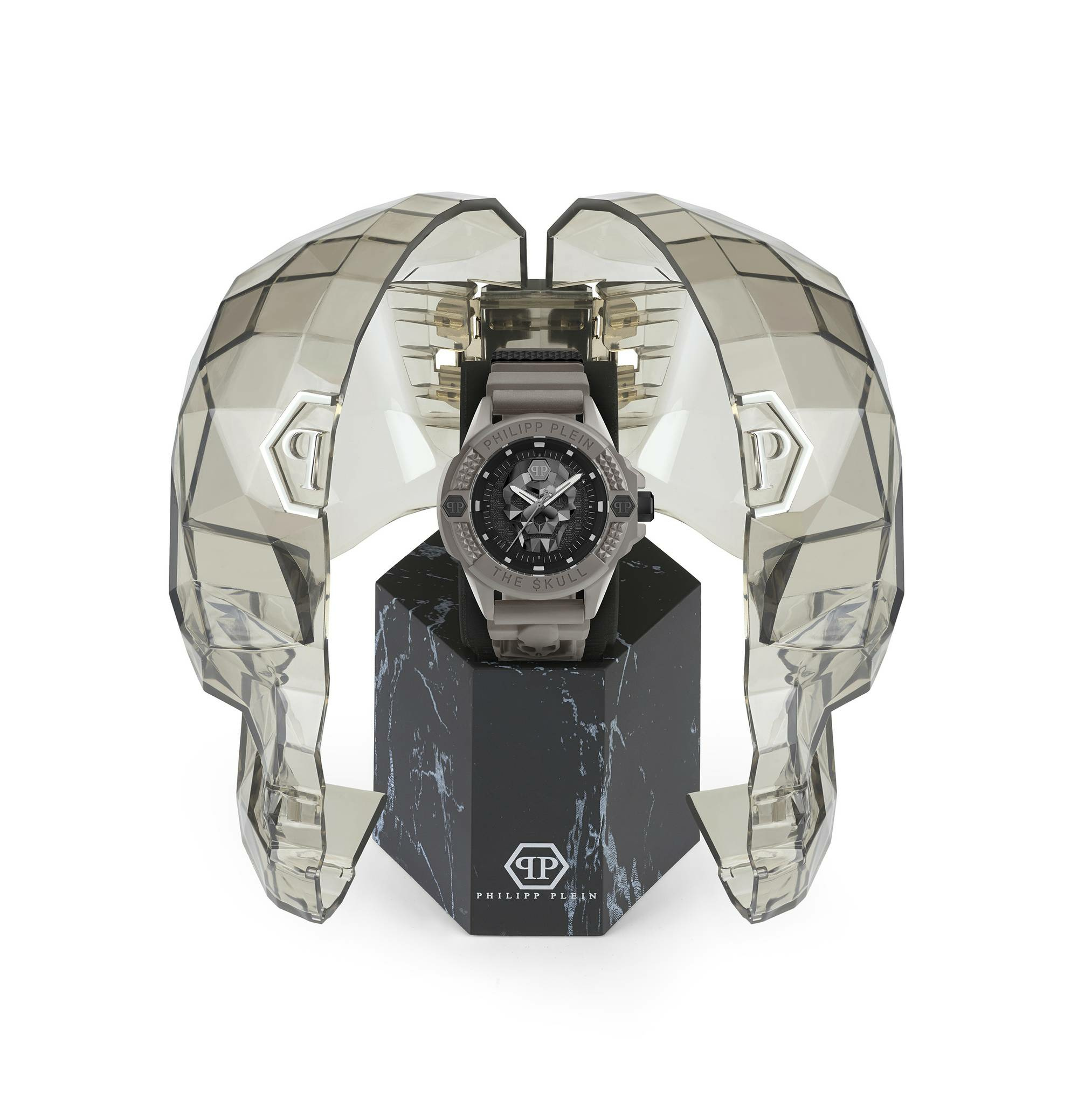Philipp Plein Herrenuhr The $kull Ecoceramic – Bild 2