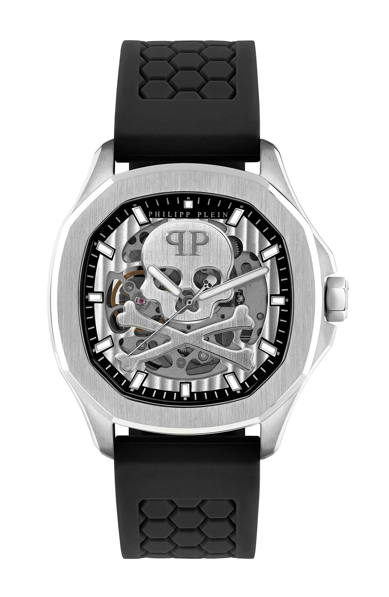 Philipp Plein Automatik Herrenuhr $keleton $pectre – Bild 3