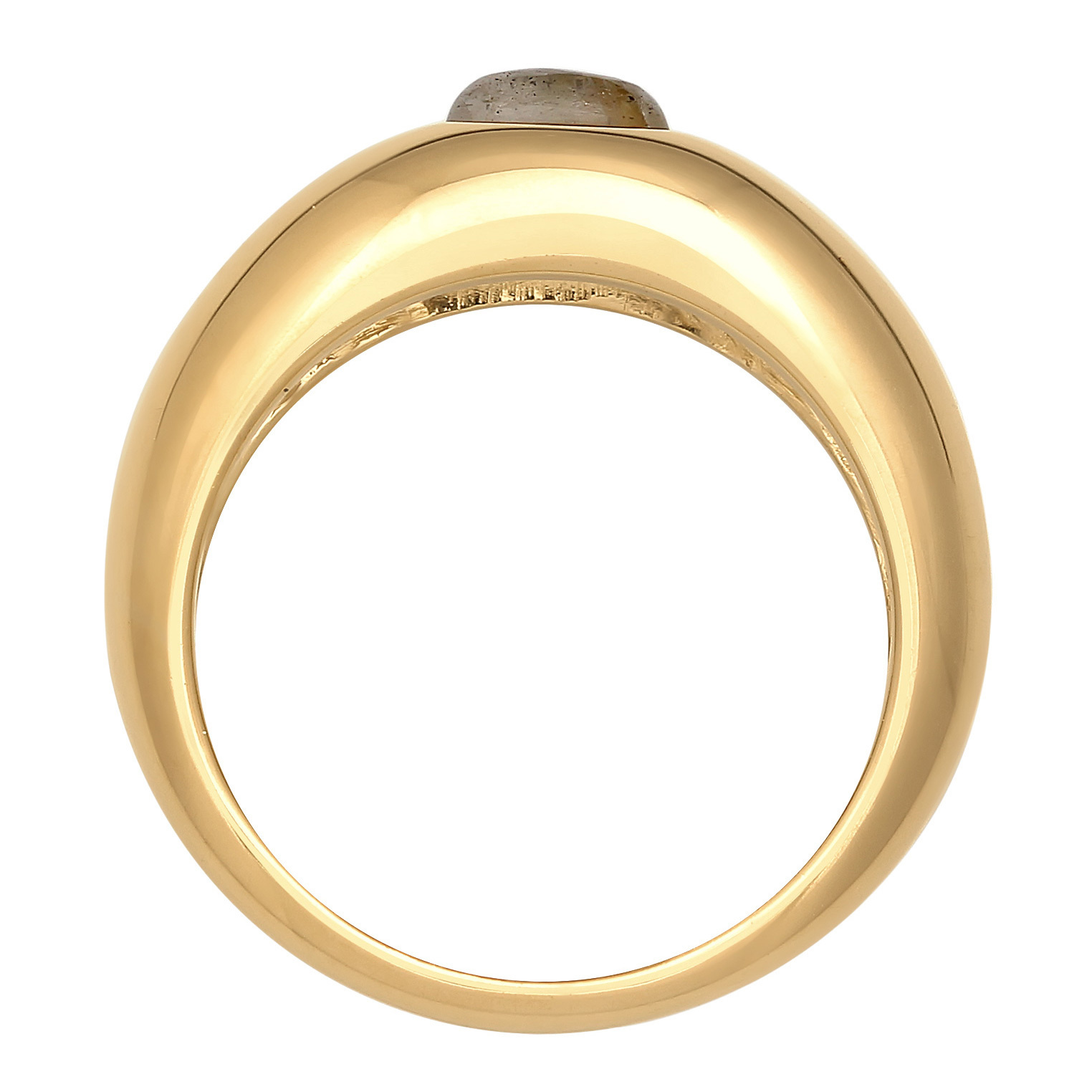 Ring Labradorit Edelstein Schlicht 925 Silber – Bild 2