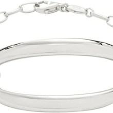 Fossil Damen Armkette 925 Silber Silber JFS00146040 Fossil Damen Armkette 925 Silber Silber JFS00146040