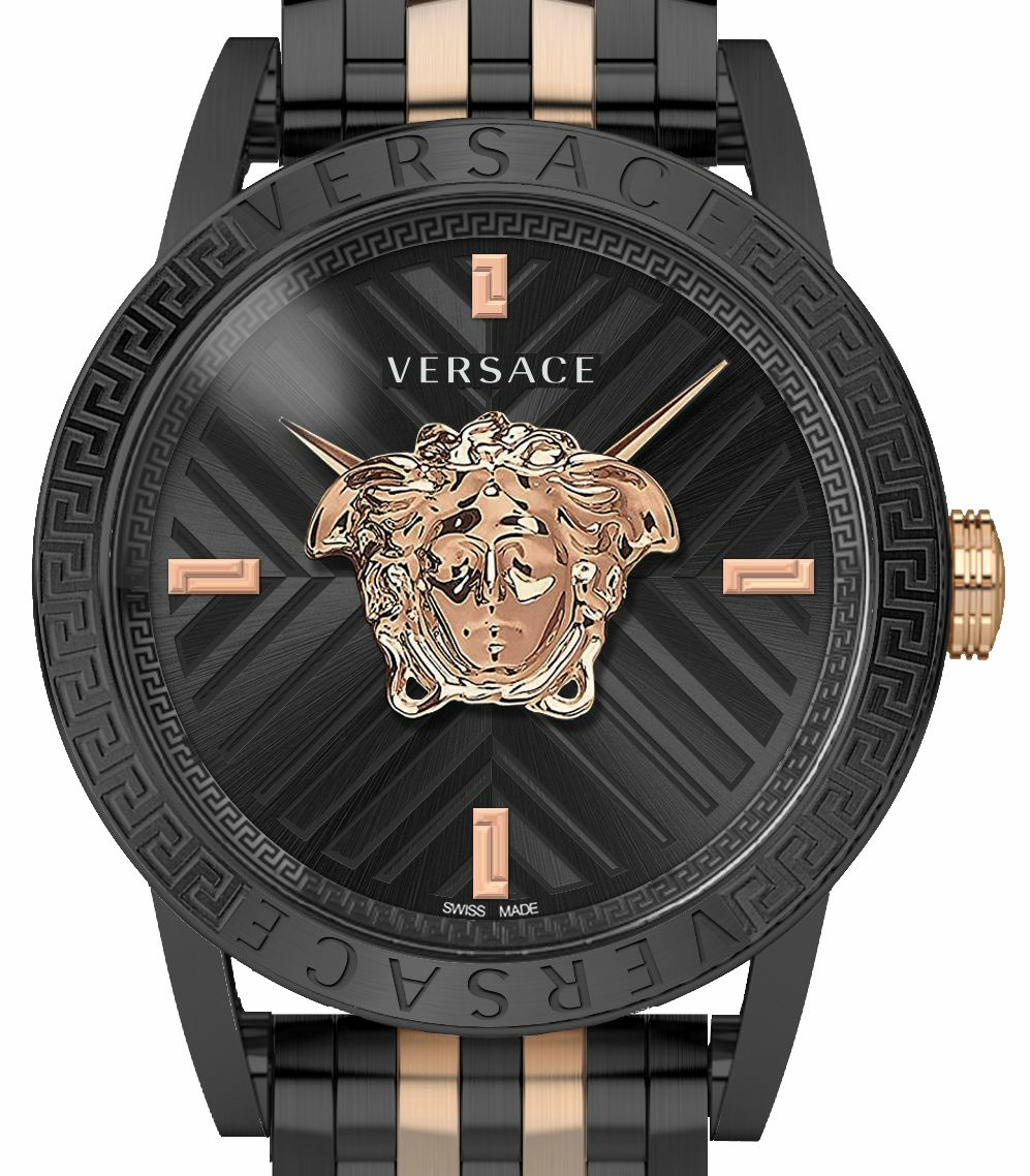 Versace Herren Armbanduhr 43 mm Armband Edelstahl CODE RESTYLING Versace Herren Armbanduhr 43 mm Armband Edelstahl CODE RESTYLING