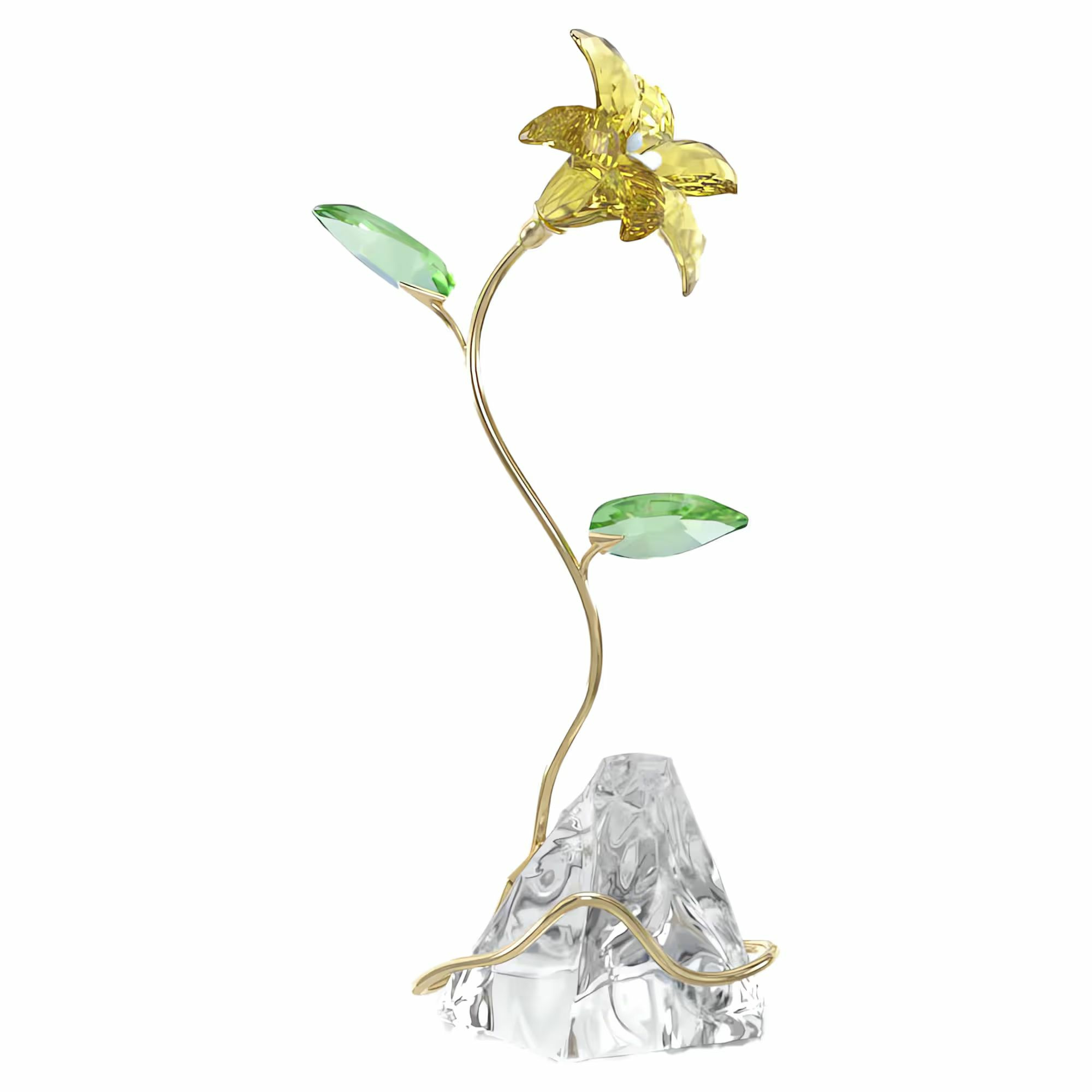 Swarovski Dekofigur Florere Lilie Kristall Gelb 5666972 – Bild 3