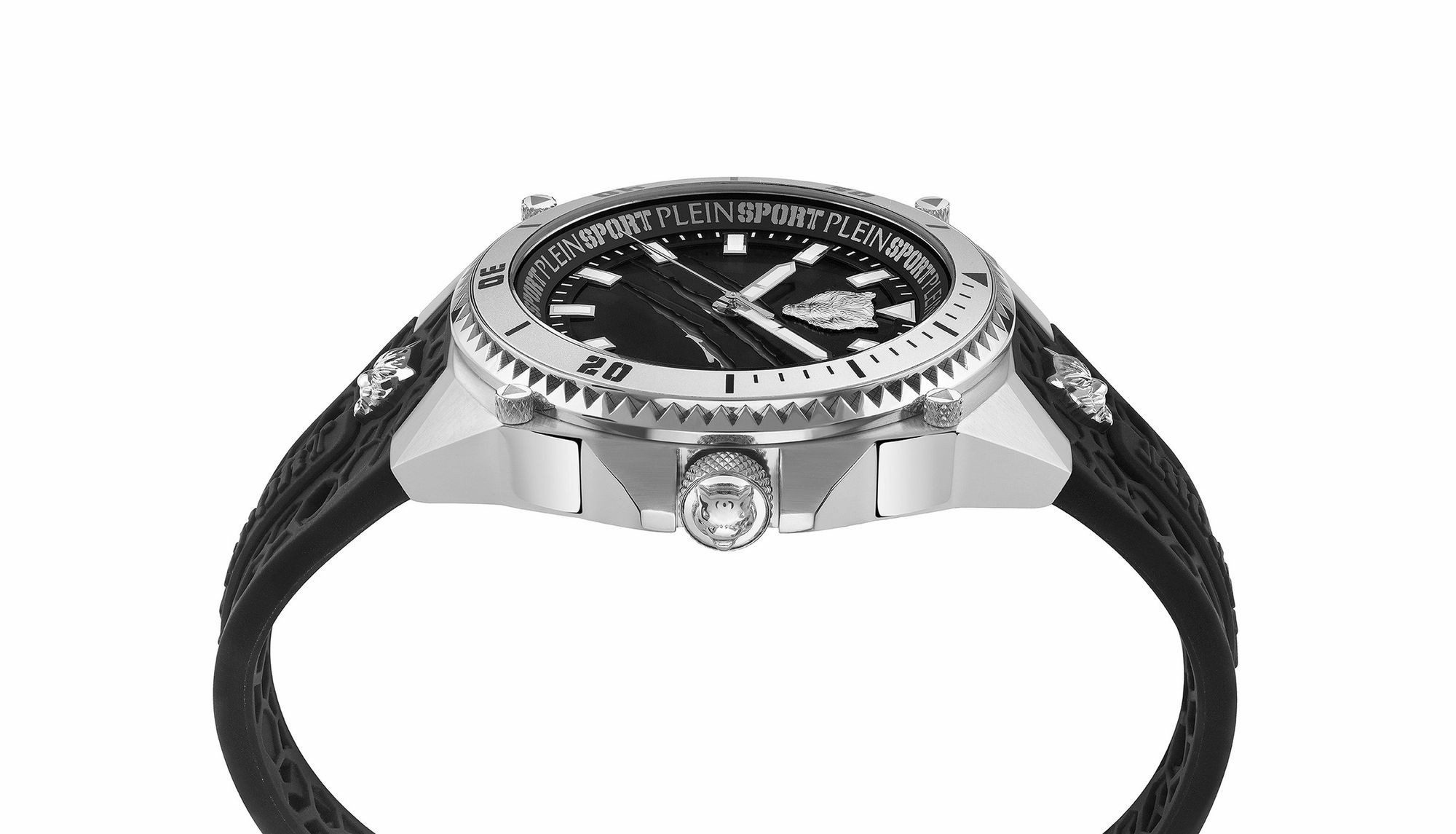 Plein Sport Uhr Herren THUNDER FORCE PS8BA0124 Schwarz / Silber – Bild 3