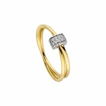 Elaine Firenze Damenring 14ct. Gelbgold 75030050R/3 Elaine Firenze Damenring 14ct. Gelbgold 75030050R/3