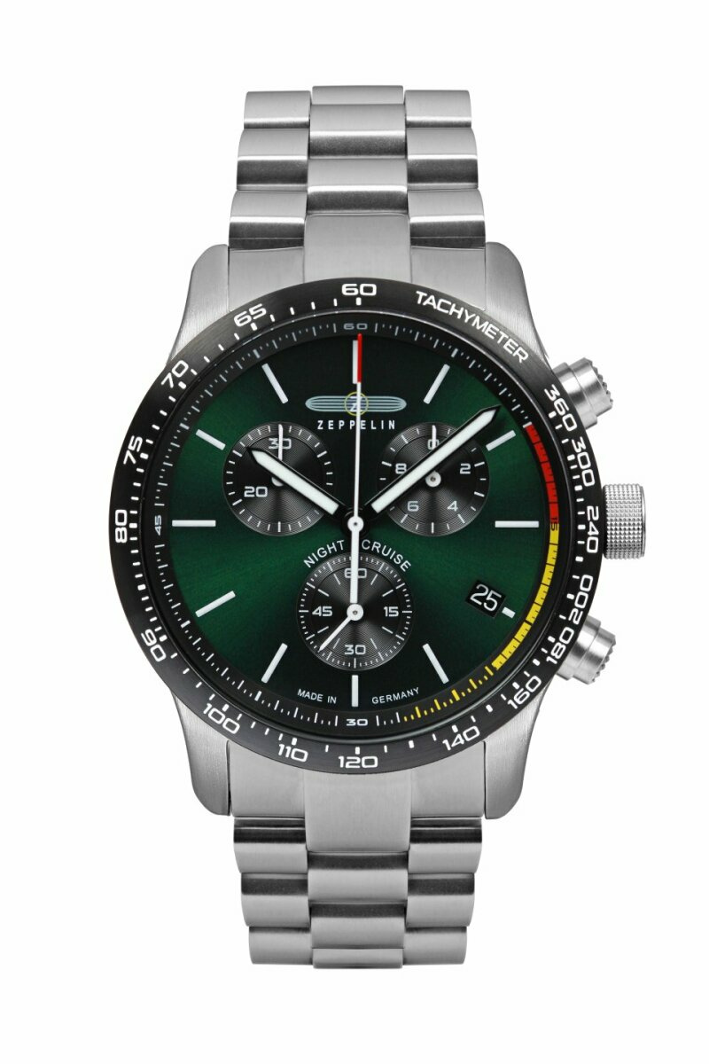 Zeppelin Herrenuhr Night Cruise inkl. Lederband 7288M4 Zeppelin Herrenuhr Night Cruise inkl. Lederband 7288M4
