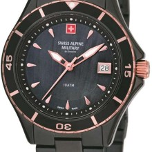 Swiss Alpine Military Damen Armbanduhr Taucheruhr 7740.1187 Swiss Alpine Military Damen Armbanduhr Taucheruhr 7740.1187