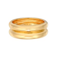 Ring Bandring Double Unisex 925 Ring Ring Bandring Double Unisex 925 Ring